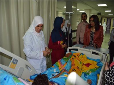 محافظ دمياط تقوم بزيارة مفاجأة لمستشفى طوارئ كفر سعد
