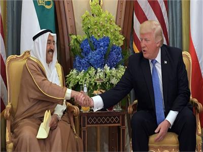 الرئيس الأمريكي وأمير دولة الكويت
