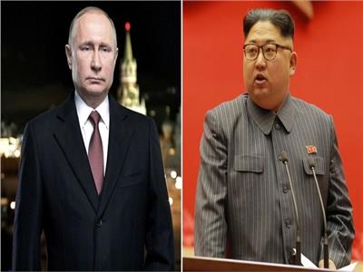 كيم جونج أون وفلاديمير بوتين