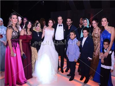  حفل زفاف ياسر الملاح ومنال الشلقاني بحضور نجوم المجتمع