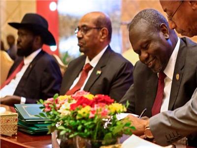 رئيس جنوب السودان وزعيم المتمردين
