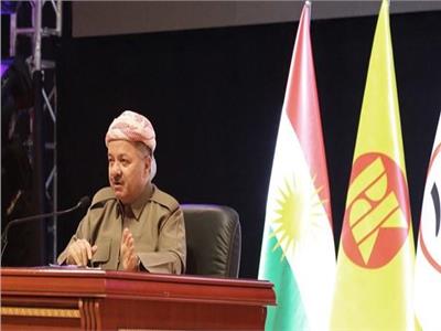  الزعيم الكردي مسعود بارزاني