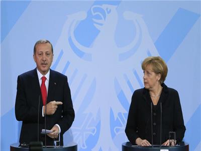المستشارة أنجيلا ميركل و الرئيس التركي رجب طيب أردوغان