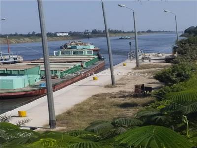 النقل النهري: جاهزية هويس كم ٢٨.٥ لنقل السلع الاستراتيجية والبضائع