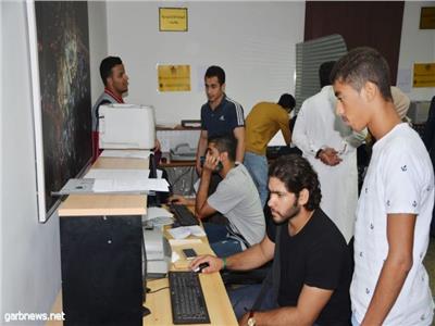  الطلبة السعوديين على الملحقية  لإنهاء إجراءات تسجيلهم بالجامعات المصرية