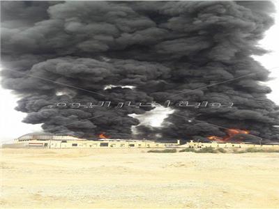 صورة أرشيفية لإحدى الحرائق بسوهاج