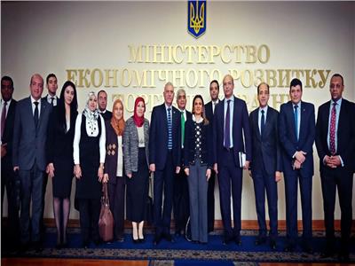لقاء وزيرة الاستثمار مع 11 شركة من كبريات الشركات الأوكرانية