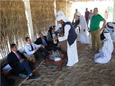 محافظ شمال سيناء يطمئن على استعدادات الروضة لاستقبال الضيوف