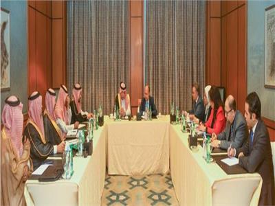 جلسة مباحثات  بين مصر و السعودية