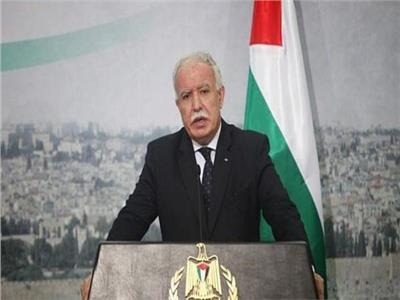 وزير الخارجية الفلسطيني رياض المالكي 