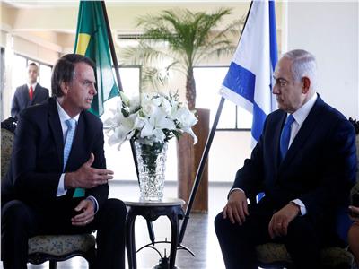 الرئيس البرازيلي المنتخب جاير بولسونارو ورئيس الوزراء الإسرائيلي بنيامين نتنياهو