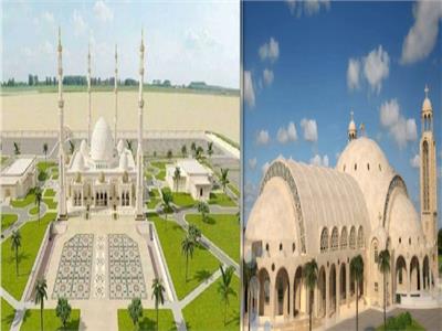 مسجد الفتاح العليم والكاتدرائية 