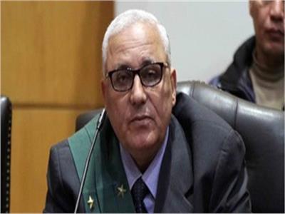 المستشار محمد سعيد الشربيني رئيس محكمة جنايات الجيزة