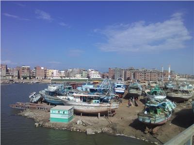 إغلاق ميناء الصيد ببرج البرلس لليوم الثاني بسبب الطقس