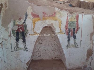 مقبرتين أثريتين من العصر الروماني بمنطقة «بئر الشغالة»