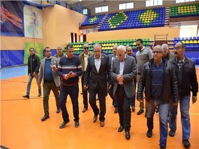 افتتاح بطولة البحر المتوسط لكرة اليد في بورسعيد 18 فبراير
