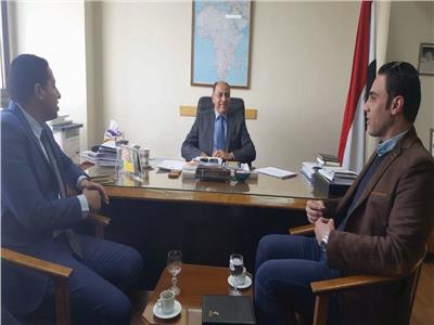 السفير خالد عمارة خلال حواره مع «الأخبار»