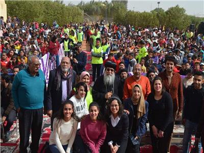 ٦٤٨٢ من الموهوبين المسيحيين والمسلمين في كرنڤال اكتشاف الموهوبين بالمنيا