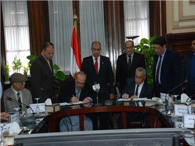 «أبوستيت» يشهد توقيع عدد من البروتوكولات التعاون لدعم منتفعي الإصلاح الزراعي