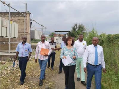 سفيرتنا في بوروندي تتفقد مشروعات التعاون في قطاع الكهرباء