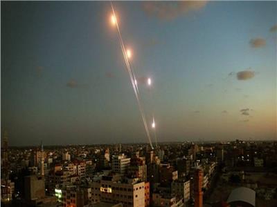 إطلاق صواريخ غزة 