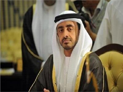 وزير الخارجية والتعاون الدولي الإماراتي الشيخ عبدا لله بن زايد آل نهيان