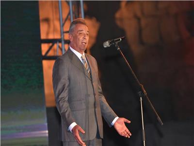 محمود حميدة في حفل افتتاح مهرجان الاقصر السينمائي