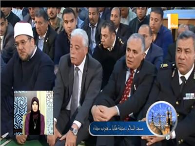 شعائر صلاة الجمعة بمسجد السلام بمدينة طابا جنوب سيناء