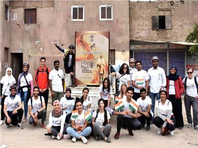 الاحتفال بالذكرى150لميلاد غاندي في القاهرة