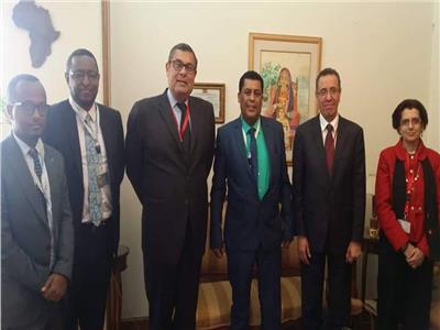 «حفني» و«مفتي» يبحثان سبل تعزيز التعاون بين مصر وإثيوبيا