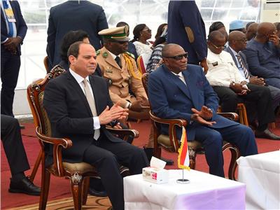 «السيسي» و«رئيس غينيا»