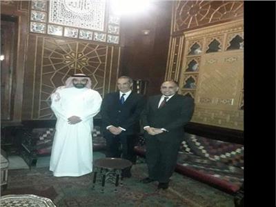 وزير الاتصالات ونظيره السعودي يزوران قصر محمد علي