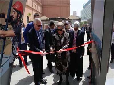 وزيرة البيئة تفتتح معرض "تحول الطاقة في ألمانيا" بالمتحف المصري