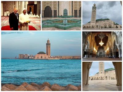 يسع 125 ألف مصل.. أكبر مسجد في أفريقيا يطفو على مياه المغرب