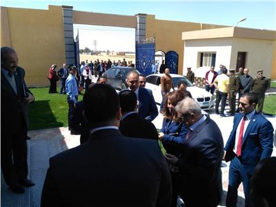 وزيرة التضامن تصل المنيا لافتتاح مركز العزيمة لعلاج الإدمان  