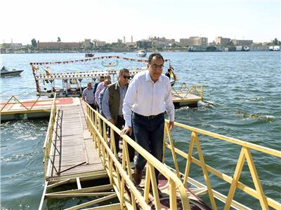 جانب من زيارة رئيس الوزراء لمحافظة الأقصر
