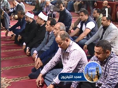 شعائر صلاة الجمعة من مسجد التليفزيون بالقاهرة   