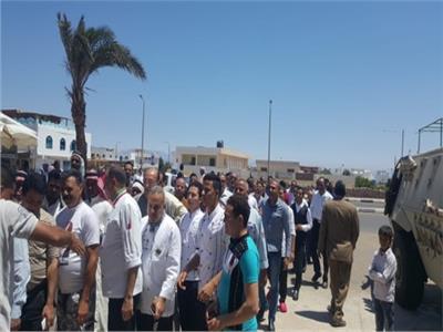 اقبال كبير من العاملين في قطاع السياحة بدهب وشرم الشيخ