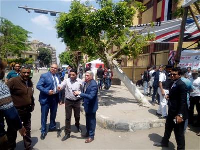 نائب محافظ القاهرة يتفقد لجان أحياء المنطقة الغربية