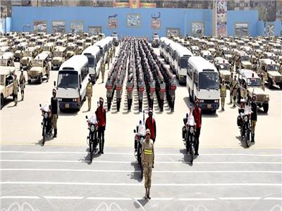 عناصر القوات المسلحة المشاركة في تأمين الاستفتاء على التعديلات الدستورية
