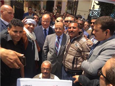  وزير التنمية المحلية ومحافظ القاهرة يتفقدان لجنة قصر الدوبارة