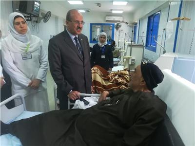 وكيل وزارة الصحة بالبحيرة يتفقد مستشفى الرحمانية 