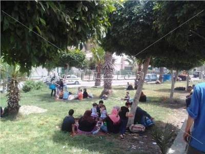 شم النسيم 2019|  توافد المواطنين إلي حدائق شبرا الخيمة احتفالا بأعياد الربيع