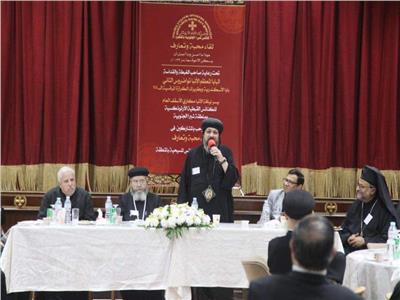 لجنة الكهنة وخدام الرعايا بمجلس كنائس مصر في ضيافة الأنبا مكاري 