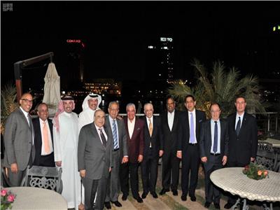 السفير السعودى بالقاهرة يقيم حفل إفطار لعدد من الوزراء