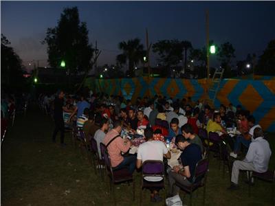 إفطار جماعي لطلاب جامعة أسيوط 
