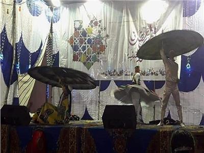 التنورة و الفلكلور السكندري في افتتاح ليالي رمضان بسرادق الشاطبي