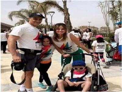 جمال مبارك وزوجته 