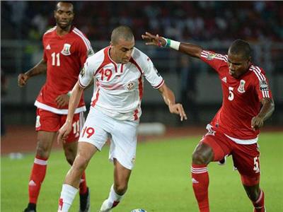 صورة من مباراة تونس وغينيا الاستوائية 2015