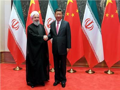 الزعيمان الصيني والإيراني